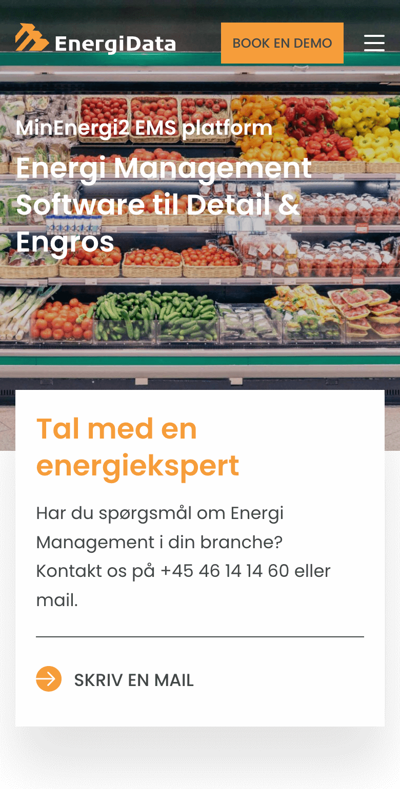 Screenshot af EnergiData websitet